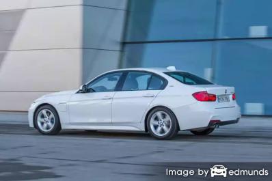Insurance rates BMW 325i in Houston