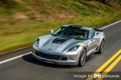 Insurance quote for Chevy Corvette in Houston