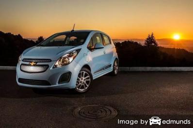Insurance rates Chevy Spark EV in Houston