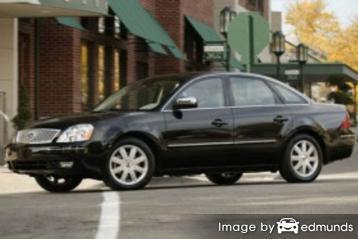 Insurance rates Ford Five Hundred in Houston