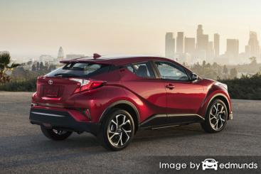 Insurance quote for Toyota C-HR in Houston