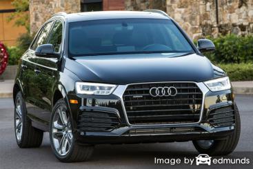 Insurance rates Audi Q3 in Houston