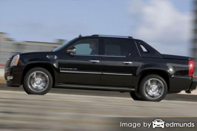 Insurance rates Cadillac Escalade EXT in Houston