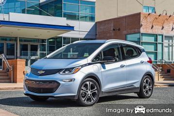 Insurance rates Chevy Bolt EV in Houston