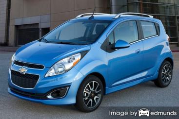 Insurance quote for Chevy Spark in Houston