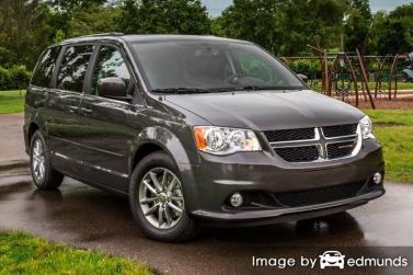 Insurance rates Dodge Grand Caravan in Houston