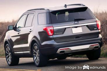 Insurance quote for Ford Explorer in Houston