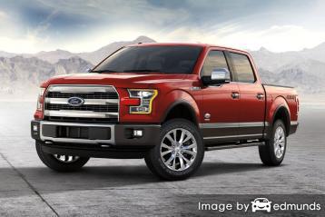 Insurance quote for Ford F-150 in Houston
