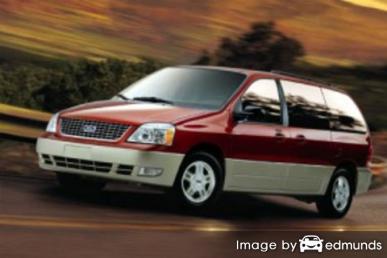 Insurance rates Ford Freestar in Houston