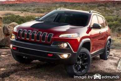 Insurance rates Jeep Cherokee in Houston