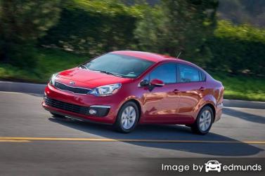 Insurance rates Kia Rio in Houston