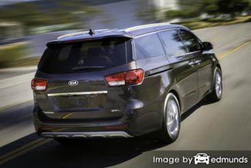 Insurance rates Kia Sedona in Houston