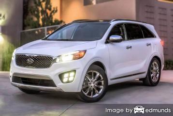 Insurance quote for Kia Sorento in Houston