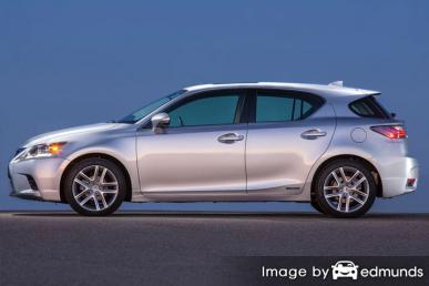 Insurance rates Lexus CT 200h in Houston