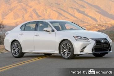 Insurance rates Lexus GS 350 in Houston