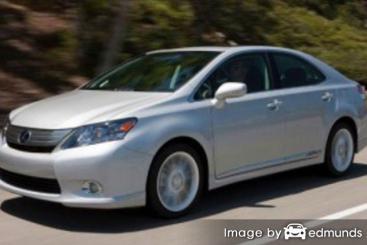 Insurance quote for Lexus HS 250h in Houston