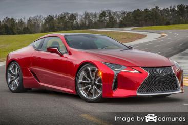 Insurance rates Lexus LC 500 in Houston