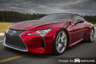 Insurance rates Lexus LFA in Houston