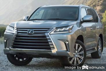 Insurance rates Lexus LX 570 in Houston