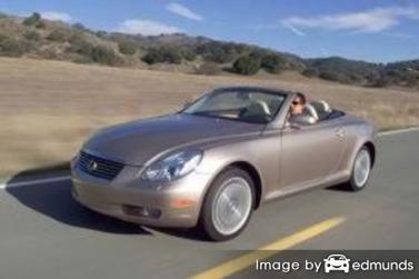 Insurance rates Lexus SC 430 in Houston