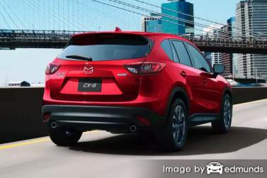 Insurance quote for Mazda CX-5 in Houston