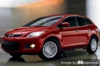 Insurance rates Mazda CX-7 in Houston