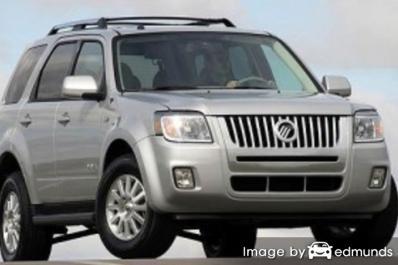 Insurance rates Mercury Mariner in Houston