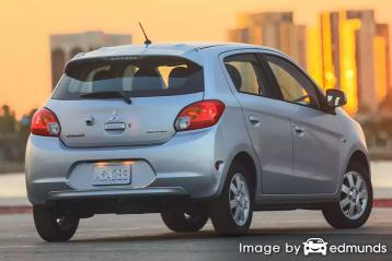 Insurance rates Mitsubishi Mirage in Houston