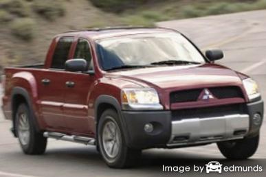 Insurance quote for Mitsubishi Raider in Houston