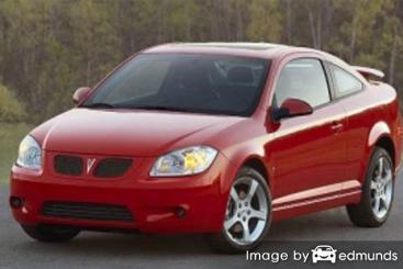 Insurance rates Pontiac G5 in Houston