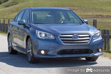 Insurance rates Subaru Legacy in Houston