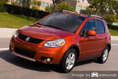 Insurance rates Suzuki SX4 in Houston