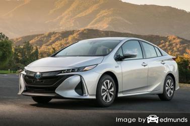 Insurance rates Toyota Prius Prime in Houston