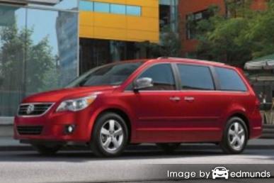 Insurance rates Volkswagen Routan in Houston