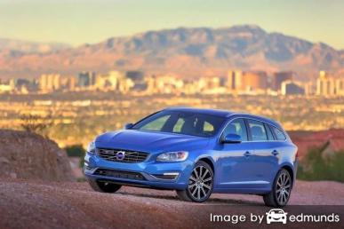 Insurance rates Volvo V60 in Houston